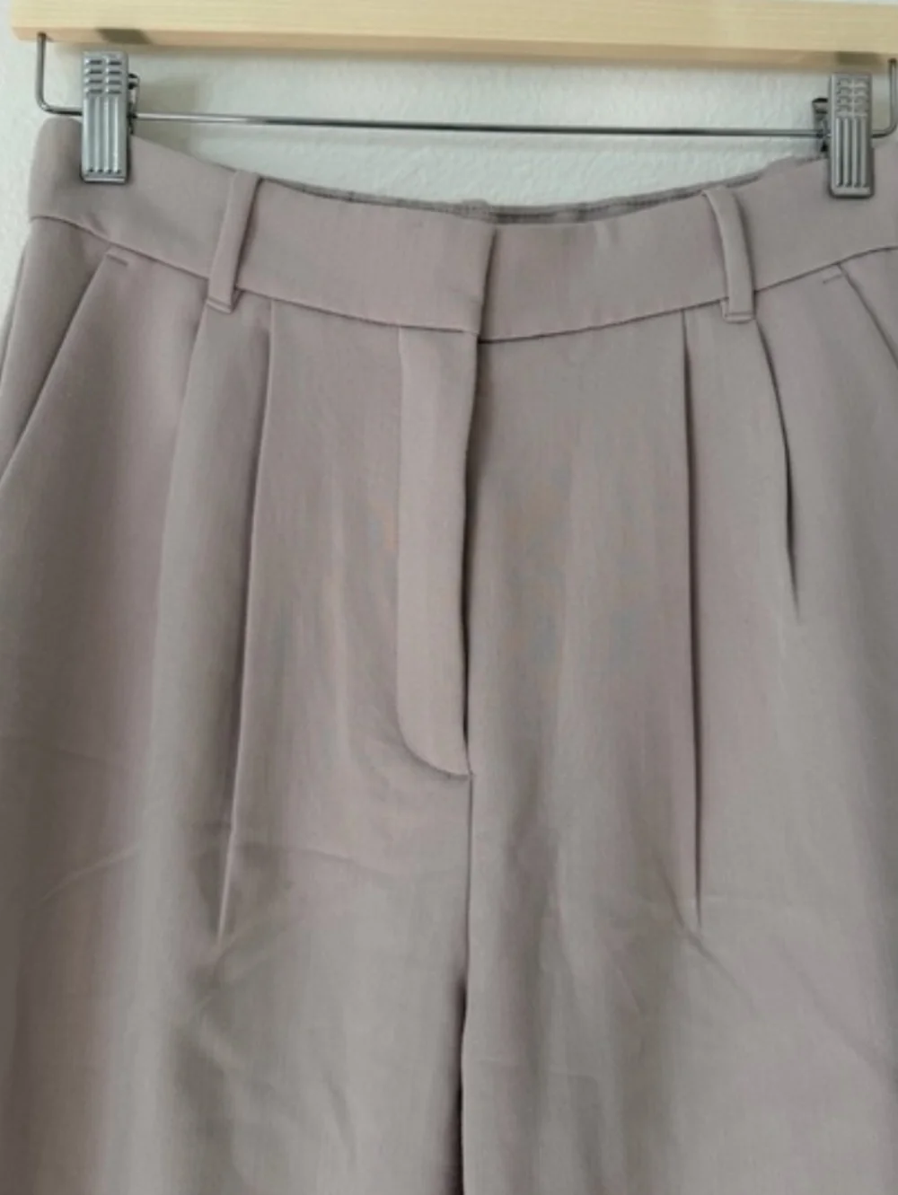 Abercrombie & Fitch Sloane Pant Wide Leg Trouser Pleated Small Stretchy NWOT - Picture 4 of 11